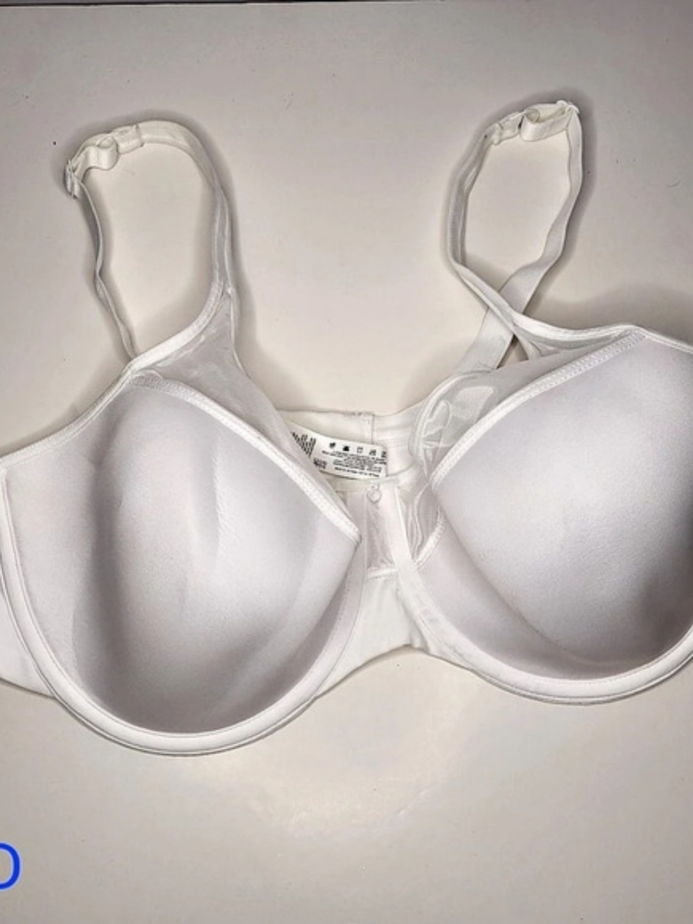 WonderBra W7434 Full Coverage Bra in White 40D Like New